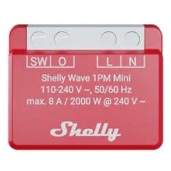 Micromodule Z-Wave Mini 1PMLR contact sec 16A - SHELLY LR