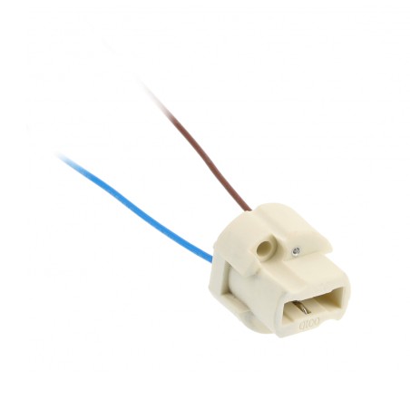 Douille G9 250V 100W max avec câble 12cm