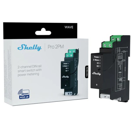 Z-Wave PRO 2PM module connectée WAVE PRO 2PM LR