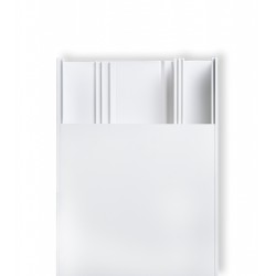 Goulotte GTL 13 modules 2 compartiments avec couvercle - COFRELEC GTL255ED01