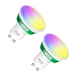 Ampoule GU10 Connecté W-FI Matter RGB (lot de 2) - NOUS P8
