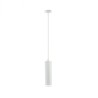 Suspension moderne tube Blanc GU10 MADARA Mini