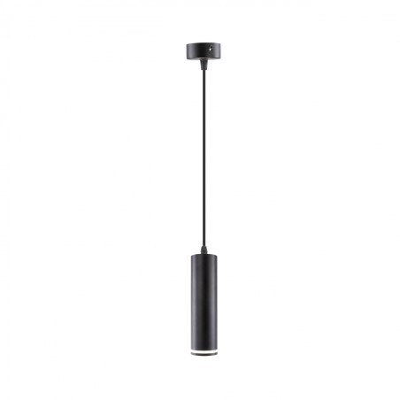 Suspension moderne tube Noir GU10 MADARA Mini