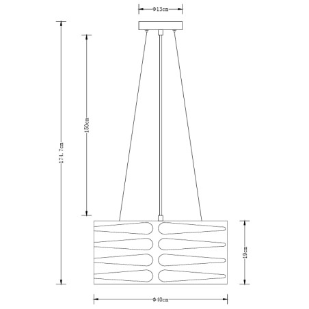Suspension style moderne
