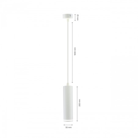 Suspension moderne tube