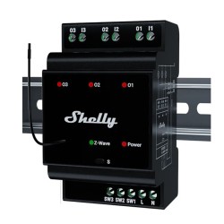 Z-Wave PRO3 module connectée rail DIN 3x16A - SHELLY LR