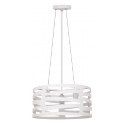 Suspension style moderne GTV MARISA Blanc 3xE27