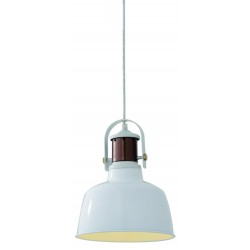 Suspension style industriel GTV NOOR Blanc E27