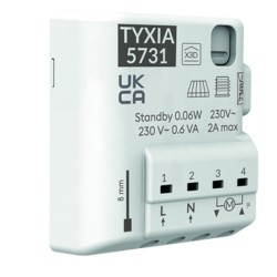 Récepteur radio TYXIA 5731 brise-soleil et stores DELTA DORE