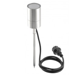Spot projecteur jardin sur piquet GTV GRAZIE GU10 Inox
