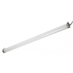 Luminaire tubulaire LED 50W 4000K IP65 IK08 7500 lm