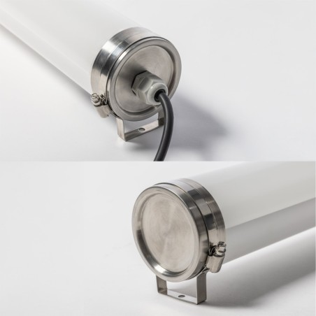 Luminaire tubulaire LED 50W 4000K IP65 IK08 7500 lm - GTV LD-FAR150-50W-40