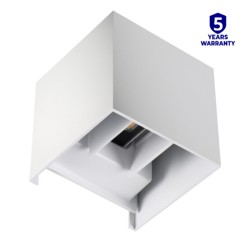 Applique exterieur cube REKA 7W 4000K blanc KANLUX