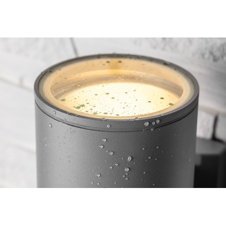 Applique extérieur Baleo 40W IP54 Gris 1XE27 - GTV LDBALE2700