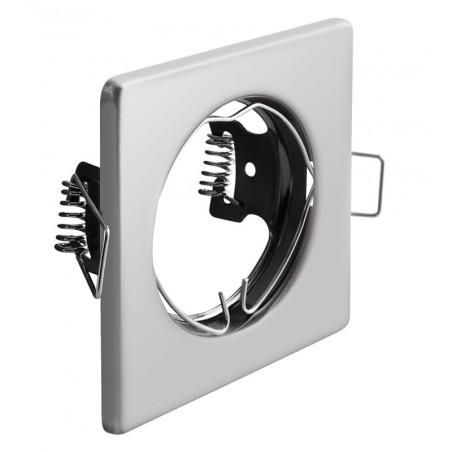 Spot Fixe Parma Carré Chrome 74x74mm