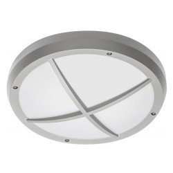 Hublot rond Silver avec grille 2x20W - GTV OSPSLX2E2780