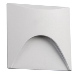 Spot LED escalier carré EXIN 2,5W 4000K Blanc IP65 KANLUX