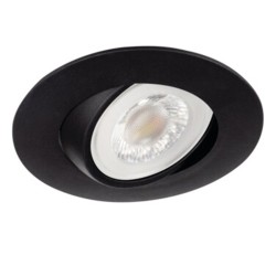 Spot Downlight orientable FIZU 4W CCT 370lm Noir KANLUX