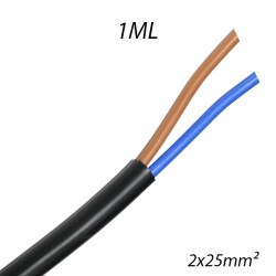 Câble R2V 2x25² Coupe au mètre