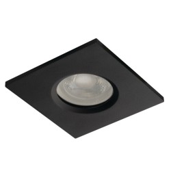 Spot étanche salle de bains IP44 TALU carré Noir KANLUX