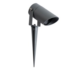 Spot jardin sur piquet GU10 GRIBLO 7W Max Antracite KANLUX