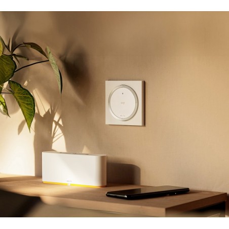 Commande Amy 1 io 1 canal avec cadre carré Blanc - SOMFY 1871080