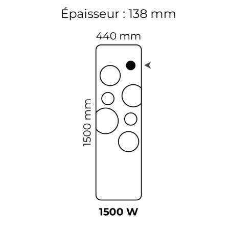 Sèche serviette électrique OOK