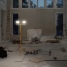 Lot 2 projecteurs chantier LED 50W avec trépied SLI029051NW