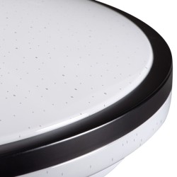 Plafonnier LED ARVOS N 37W CCT 2680lm Noir 500mm KANLUX