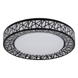 Plafonnier LED AMAZI 17,5W 4000K 925lm Noir 380mm KANLUX
