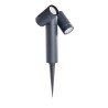 Spot jardin sur piquet 2xGU10 USTI 7W Max Antracite