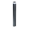 Borne lumineuse DASTEN G9 11W Max Anthracite 80cm