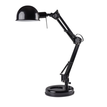 Lampe de bureau articulée PIXA E14 10W Max Noir