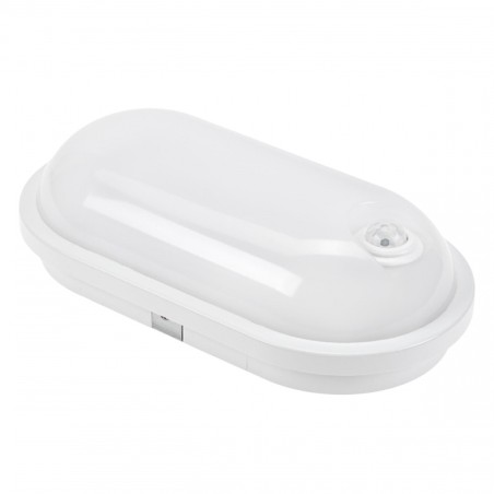 Hublot LED étanche détecteur 20W 4000K 2300lm - Spectrum SLI041046NW