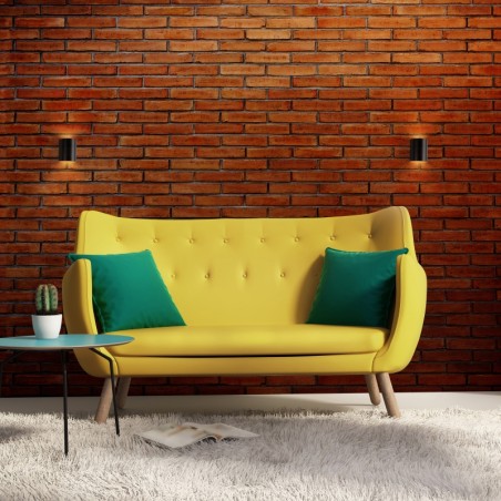 Applique murale SQUALLA Tube G9 IP20 Noir/Dore - SLIP006004