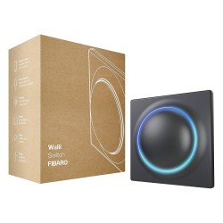 FIBARO Walli Interrupteur Z-Wave+ Anthracite FGWDSEU-221-8