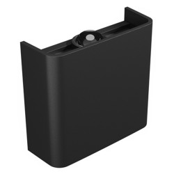 Applique murale Extérieur LUNARIX Noir 1x2W CCT IP54 - SLIP007015