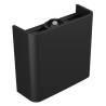 Applique murale Extérieur LUNARIX Noir 1x2W CCT IP54 - SLIP007015