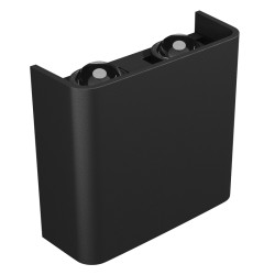 Applique murale Extérieur LUNARIX Noir 2x2W CCT IP54 - SLIP007018