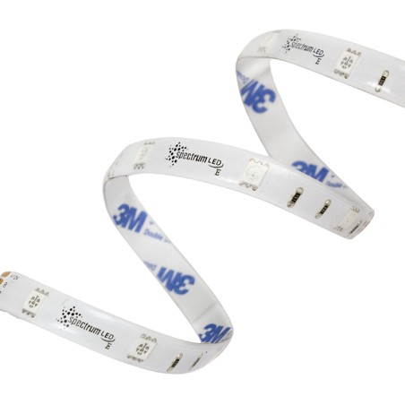 Ruban LED multicolore RGB 12V 7,8W/M IP20 rouleau de 5 mètres