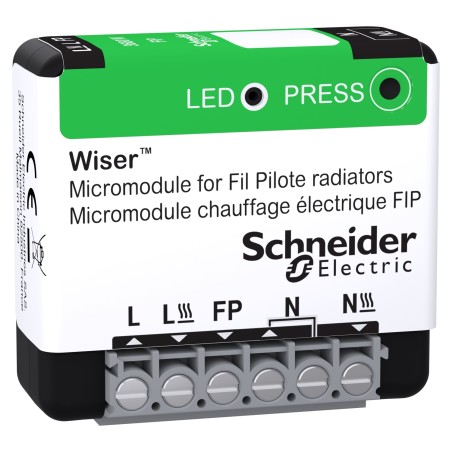 WISER Micromodule fil pilote Zigbee 3.0