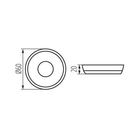 Télécommande rond KANLUX