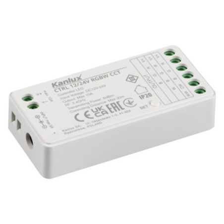 Contrôleur pour bandeaux LED CTRL 12/24V RGBW/CCT