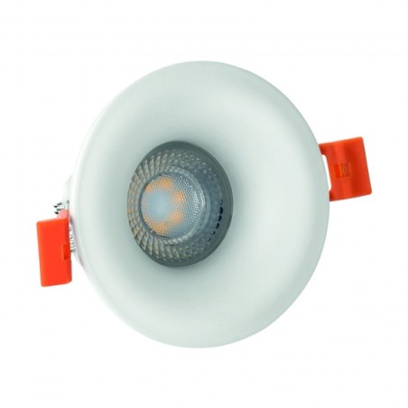 Spot encastrable IP20 pour ampoule GU10 FIALE rond Blanc