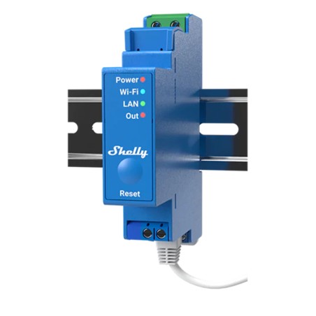 Module Wi-Fi connectée rail DIN 1 canal 16A SHELLY PRO 1