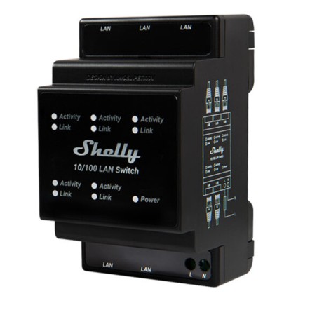 Module Wi-Fi connectée rail DIN 3 canaux SHELLY PRO 3