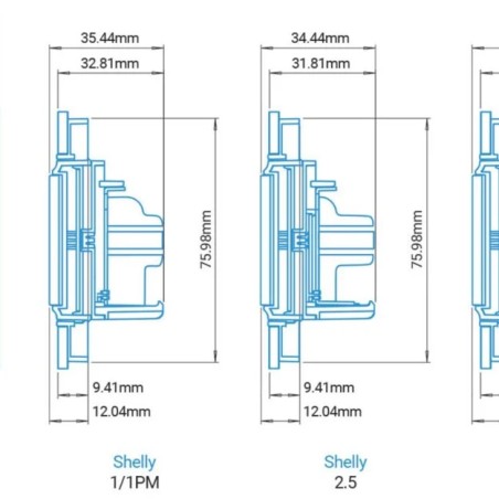 Interrupteur mural WALLS1W