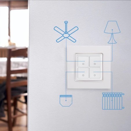 Interrupteur mural WALLS4W