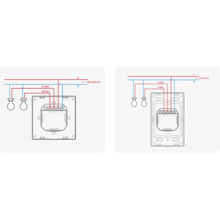 Interrupteur mural intelligent NSPANEL-USW