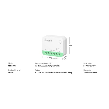 Micromodule connectée MINIR4M